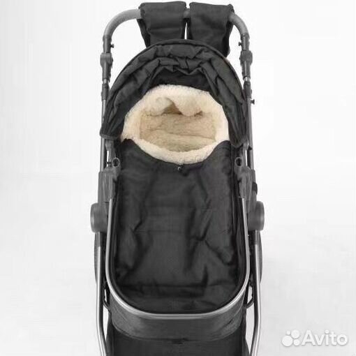 Коляска-трансформер 2 в 1 с конвертом в комплекте