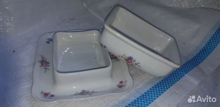 Масленка фарфор