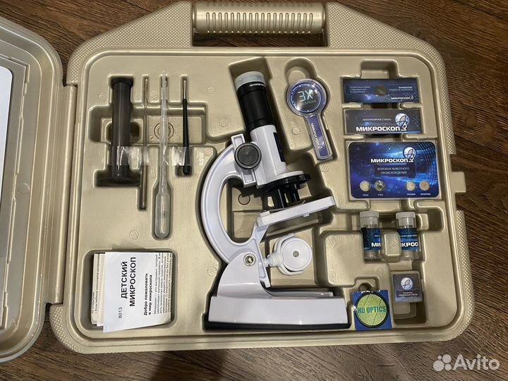 Детский микроскоп в кейсе Attivio