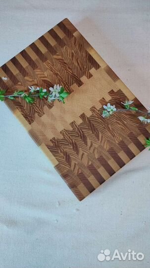 Доска разделочная торцевая