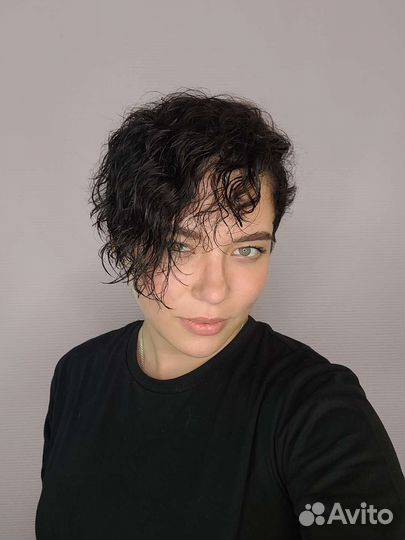 Стрижка кудрявых волос