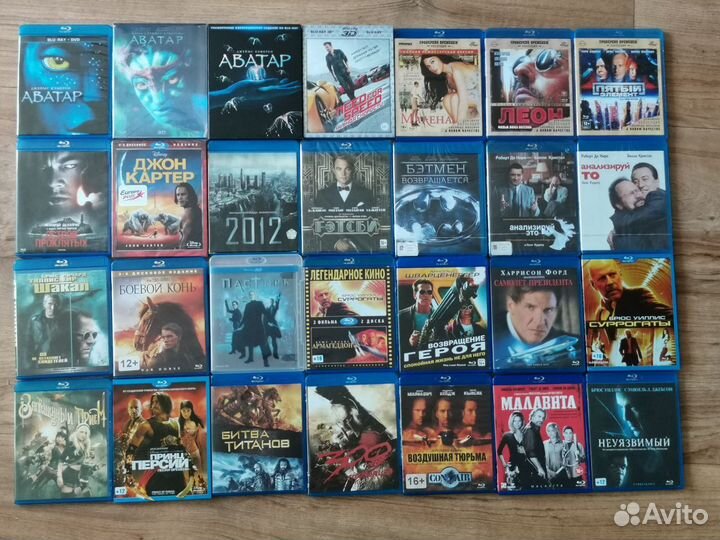 Редкие Blu ray диски более 300 дисков, Лицензия