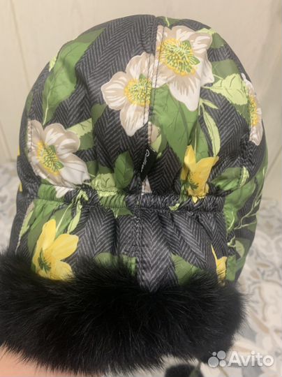 Шапка зимняя для девочки 52