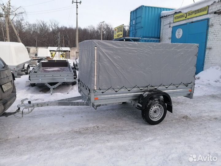 Прицеп 01.012 с тентом 110 см для природы, рыбалки