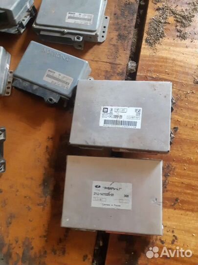 Эбу, блок управления двигателем на ваз