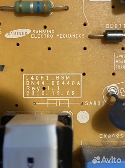 Bn44-00440a от Samsung le40d551k2w