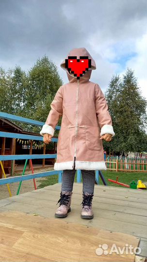 Дубленка детская