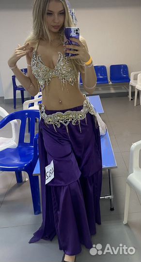 Костюм для восточного танца (шаровары для таблы)