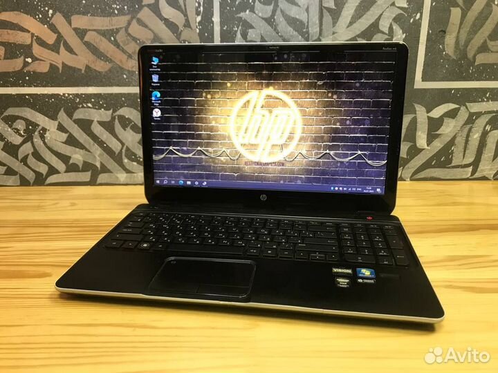 Производительный ноутбук HP на SSD/8Gb