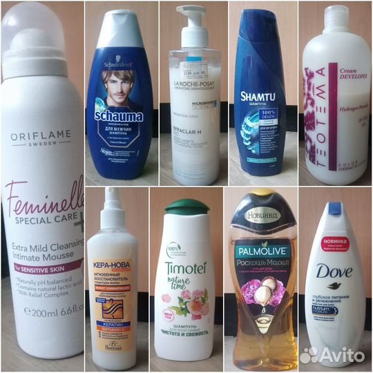 Гель. Шампунь. Тоник