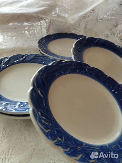 Тарелка фарфоровая 6штук
