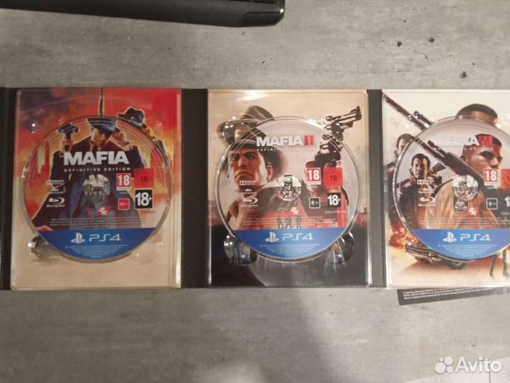Игра для ps4 Mafia trilogy