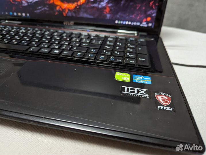 Игровой ноутбук MSI MS-1756