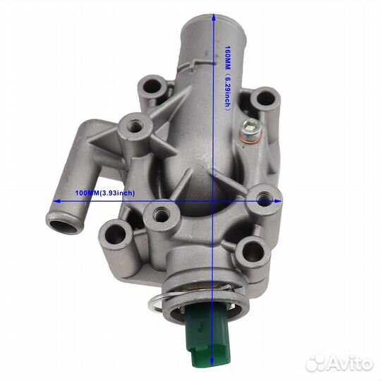 Алюминиевый Термостат с корпусом Peugeot Citroen