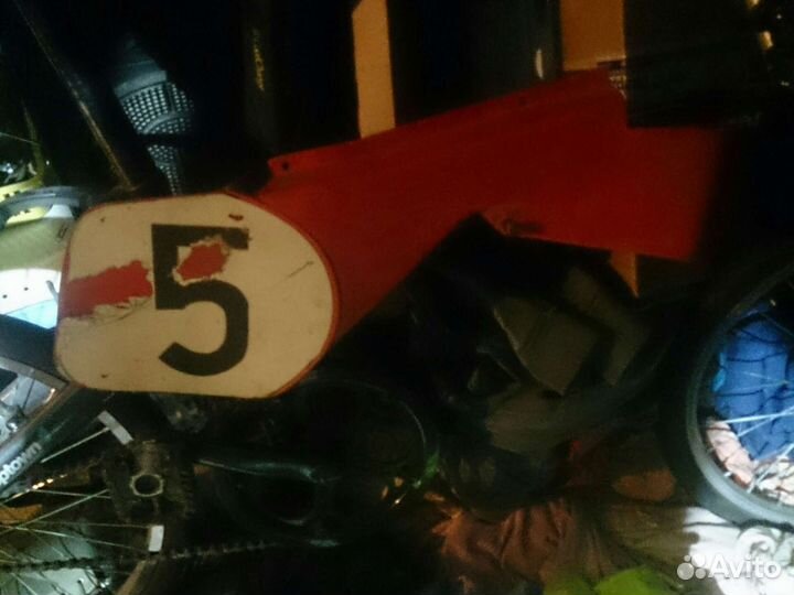 Пластик CZ 125-516 чезет правый б у