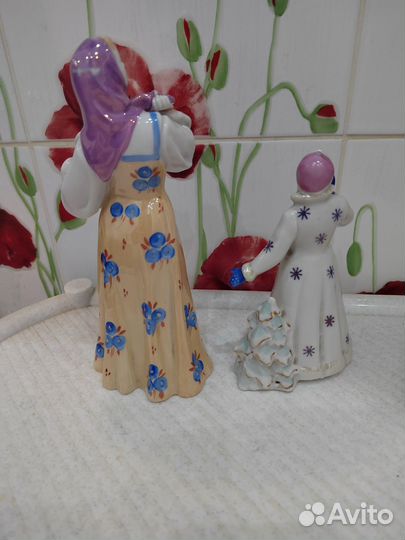 Фарфоровые статуэтки СССР дулево
