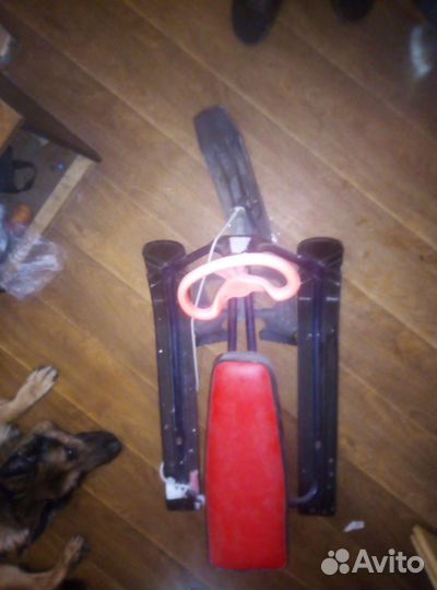 Детские санки снегокат