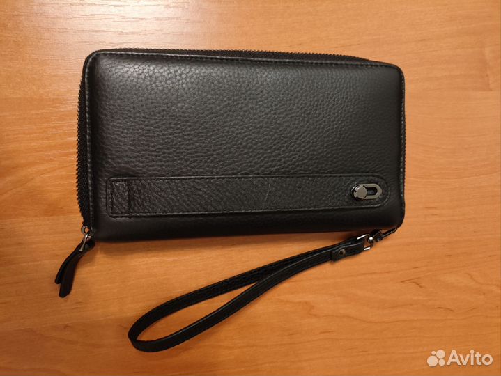Портмоне мужской кожаный ручной