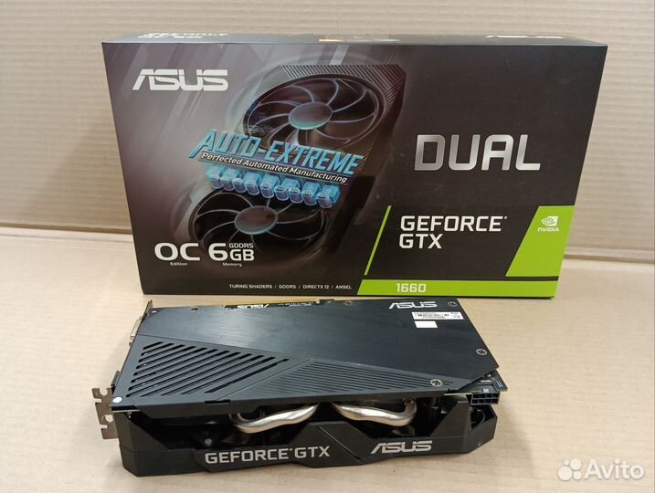 Asus GeForce Dual GTX 1660 6g EVO