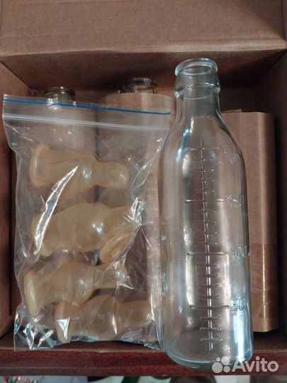 Бутылочки для кормления стекло