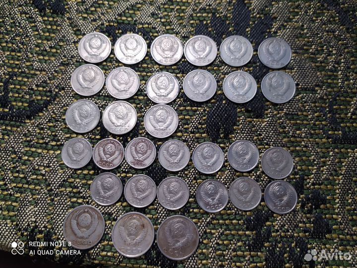 Серебряные чешуйки, монеты СССР продажа и обмен