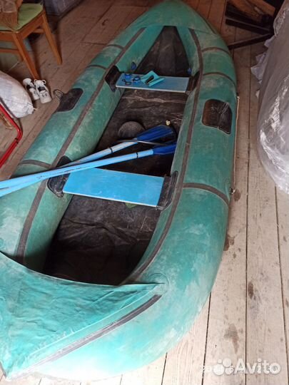 Лодка надувная резиновая бу