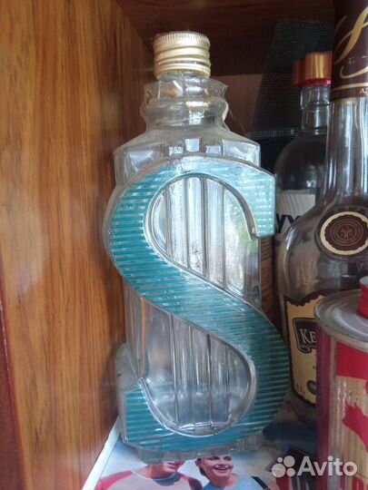 Бутылка из под алкоголя разные