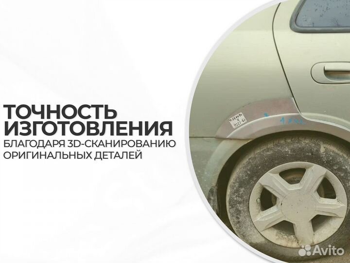 Ремонтные пороги и арки для Renault Сертолово