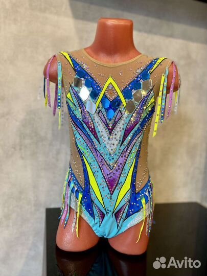 Купальник для художественной гимнастики 122-128 см