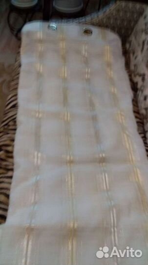 Тюль с люверсами