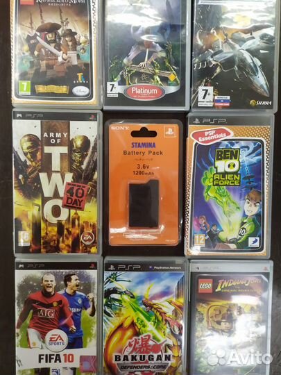 Аккумулятор psp