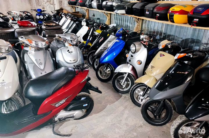Скутер из Японии с Гарантией 49 куб. см