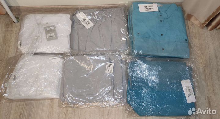 Новые. Медицинские костюмы.М и Ж халаты