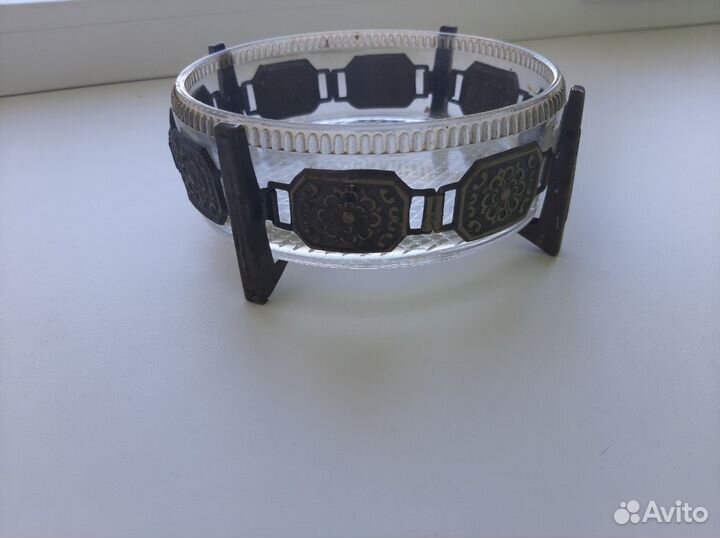 Конфетница мельхиор СССР