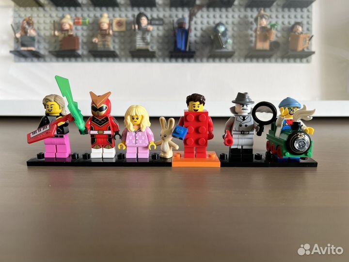 Lego minifigures series 18,20,25