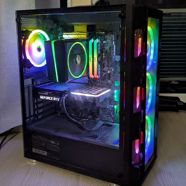 Игровой пк RTX 3060ti i5-11400f 32gb RAM