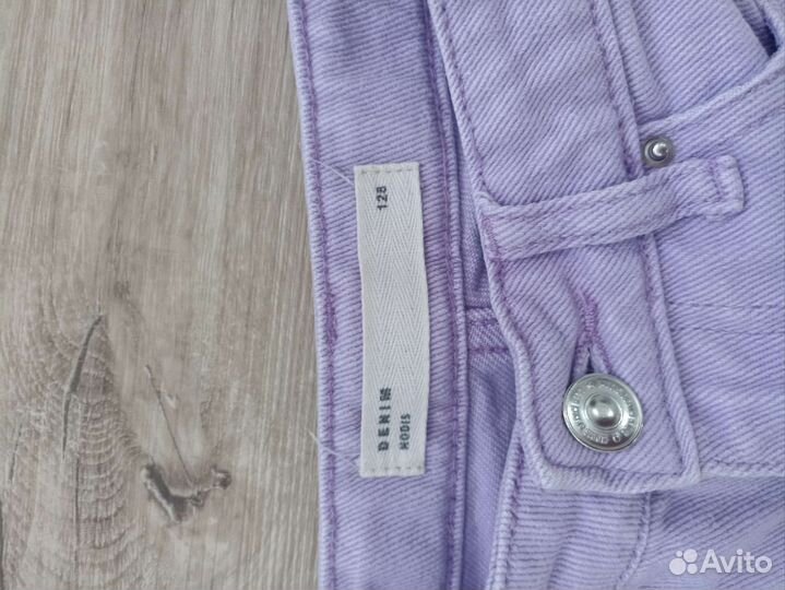 Джинсы для девочки 128