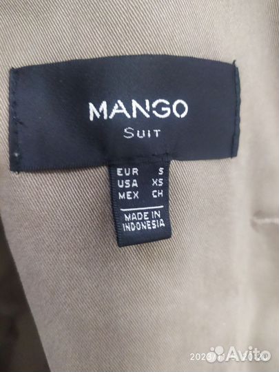 Плащ Тренч женский mango