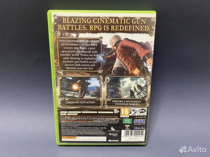 Resonance of Fate xbox 360