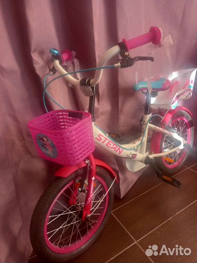 Детский велосипед 4 колёсный stern Vicky 16