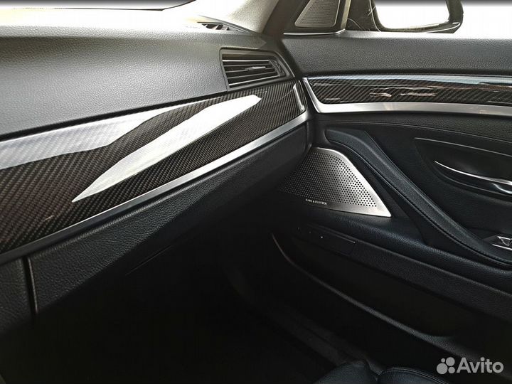 Декоративные планки салона BMW F10 карбон