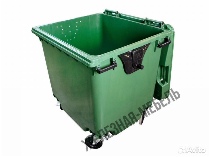 Мусорный бак-контейнер на 1100 л. мкт-1100