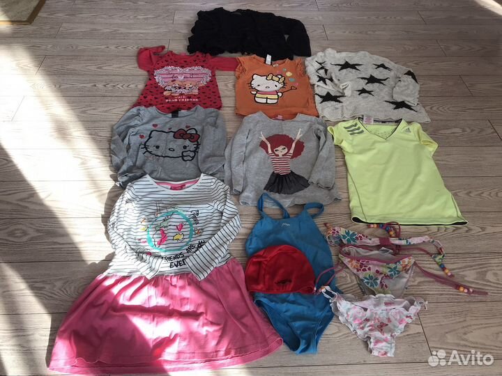 Вещи на девочку 6-9 лет