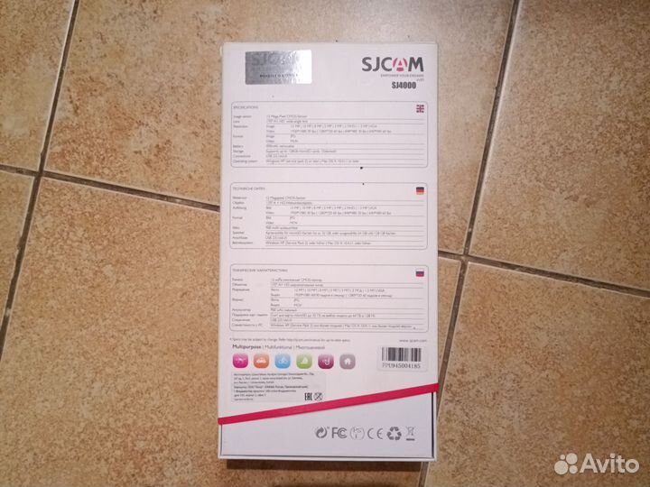 Экшн камера sjcam sj4000