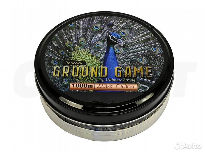 Леска Robinhan Ground Game Peacock 1000м