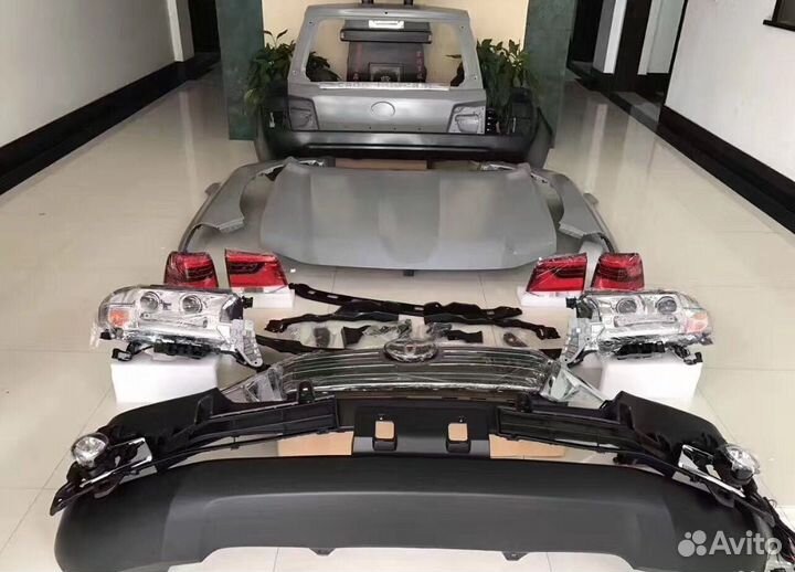 Бампер Toyota land cruiser 200 с 16 года