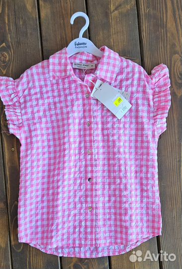 Новая рубашка XS, Gloria Jeans