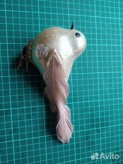 Птичка на прищепке