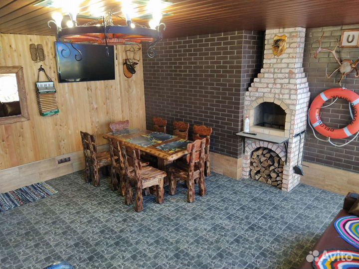 Баня & сауна с мангалом и веником