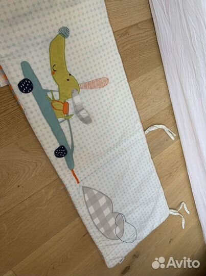 Мягкий бортик для детской кроватки Mamas&Papas